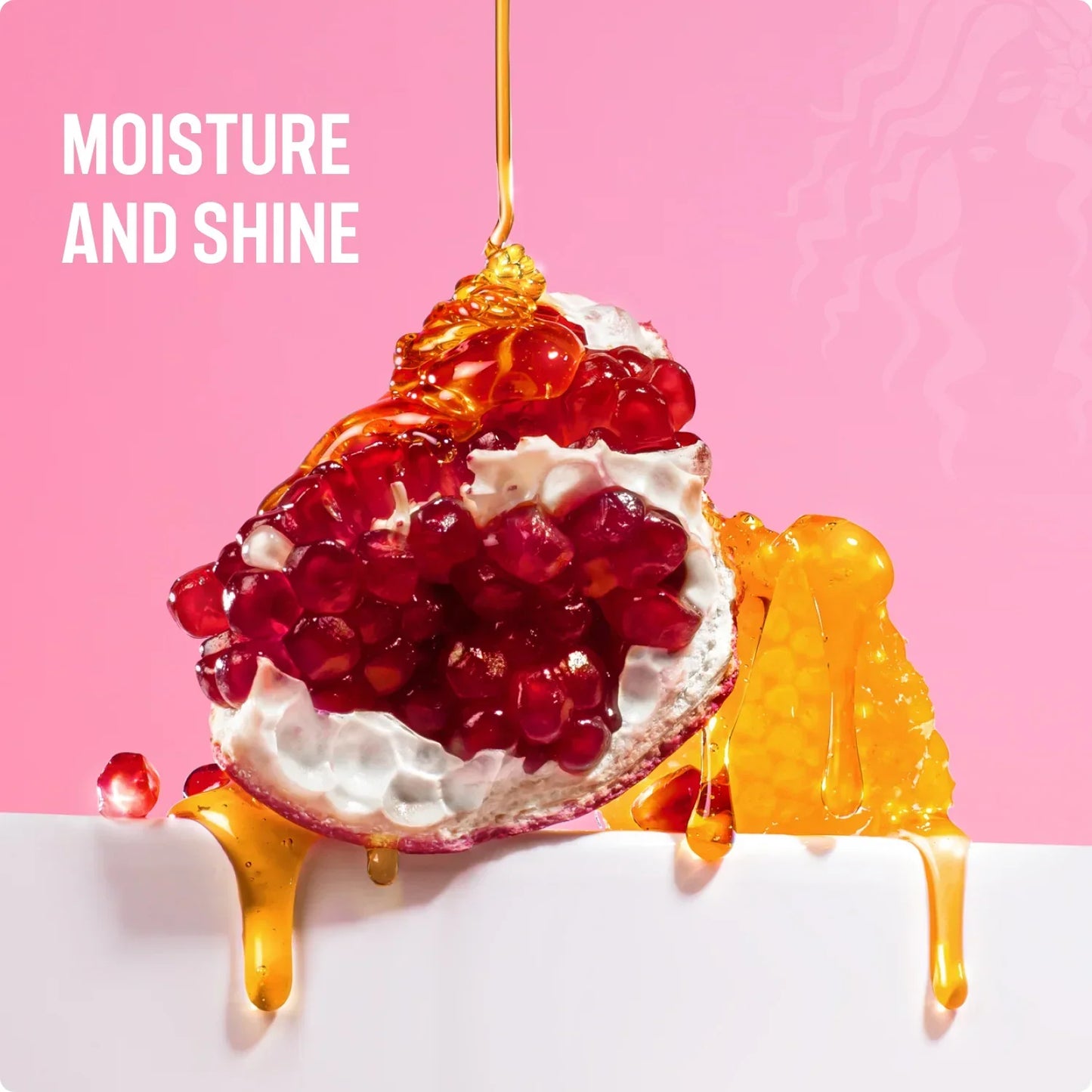 Pomegranate & Honey Curl Smoothie