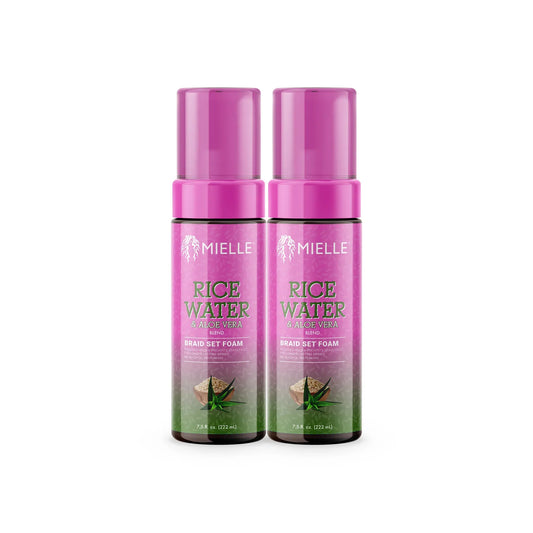 Rice Water & Aloe Vera Braid Set Foam Duo