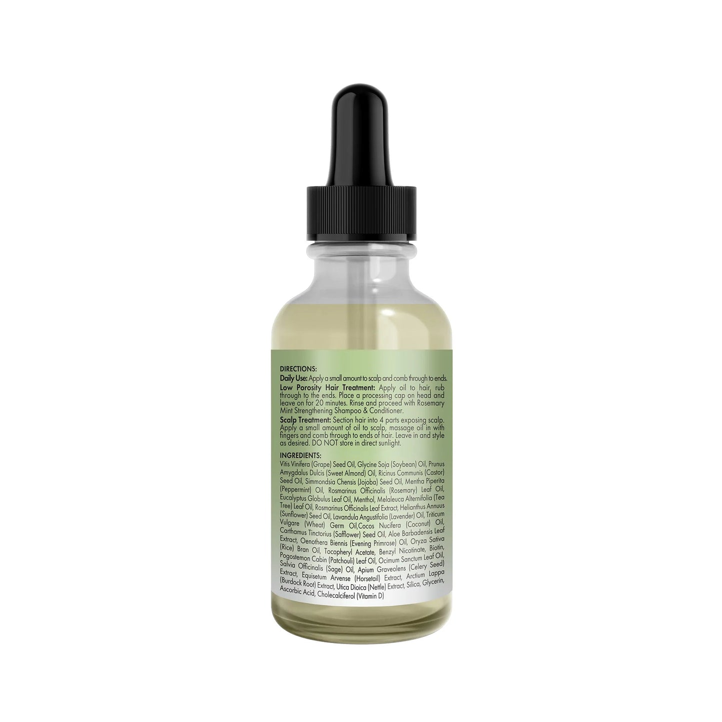 Rosemary Mint Light Scalp & Hair Strengthening Oil