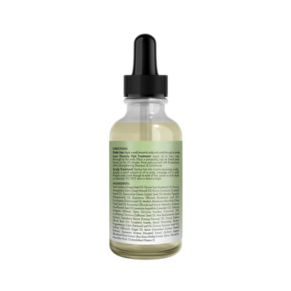 Rosemary Mint Light Scalp & Hair Strengthening Oil