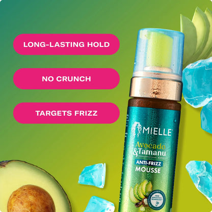 Avocado & Tamanu Anti-Frizz Mousse