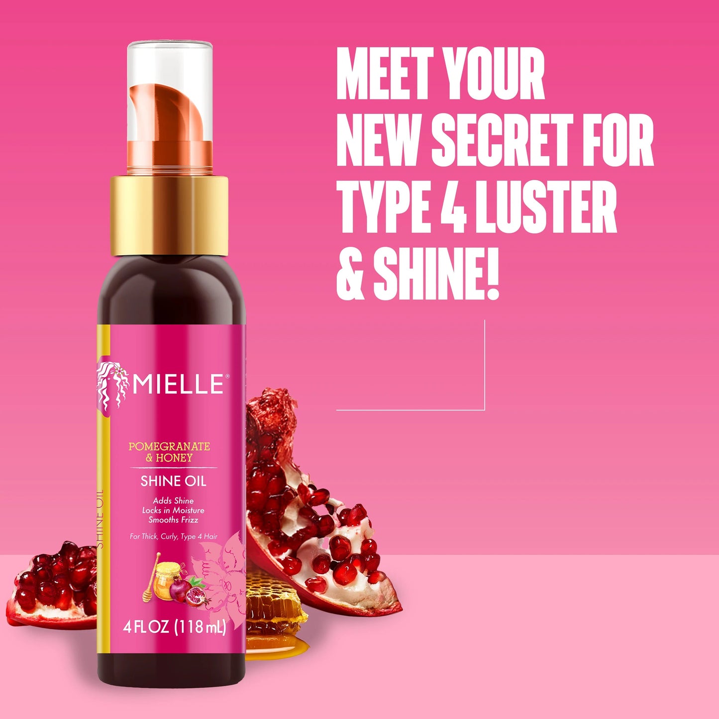 Pomegranate & Honey Shine Oil