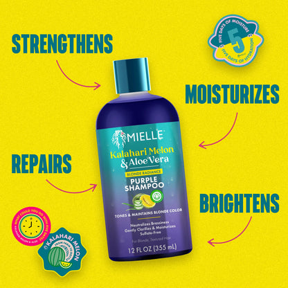Kalahari Melon & Aloe Vera Blonde Radiance Purple Shampoo